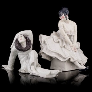 Pierrot i Pierreta - Heubach ok.1920r.