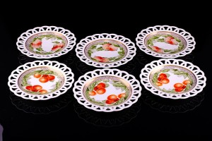 Rosenthal - 6 talerzy - ok.1900r.