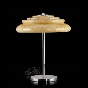 Lampa stołowa chromowana lata 30-te ,70-te.