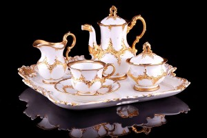 Meissen/Miśnia - Serwis Tet-a-Tet - ok.1860-1880r.