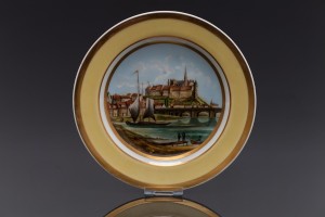 Miśnia - Meissen - Plater ok.1860r.