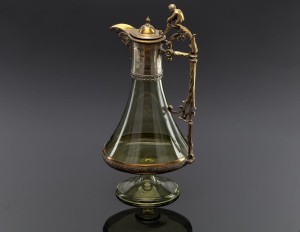 Szklana Karafka -Niemcy - ok.1920r.