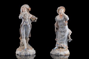 Volkstedt – Para dużych figur - ok.1886-1894r.