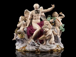 Miśnia / Meissen – Grupa figuralna ok.1860/70r.