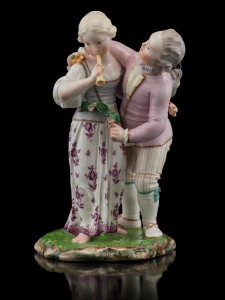 HÖCHST – Schwytana flecistka  ok.1775r.