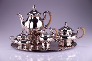 Rosenthal - Zestaw porcelanowy srebrzony - ok.1922r.
