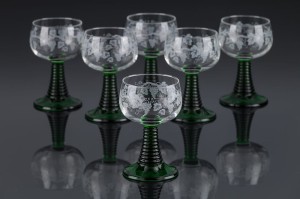 Zestaw 6 Kieliszków – Francja – lata 70-te