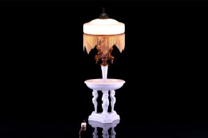 Rosenthal - Gabinetowa porcelanowa lampa - ok.1920r.