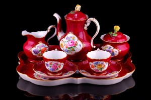 Meissen/Miśnia - Serwis Tet-a-Tet - ok.1860-1880r.