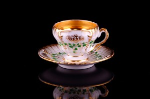 SPM-Berlin-Moabit - Filiżanka z podstawkiem 1840-1860 r.