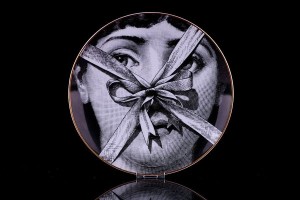 Rosenthal - Talerz Fornasetti lata 80-te XX wieku