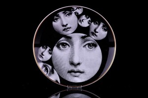 Rosenthal - Talerz Fornasetti lata 80-te XX wieku