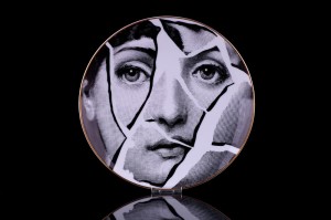 Rosenthal - Talerz Fornasetti lata 80-te XX wieku