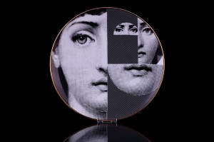 Rosenthal - Talerz Fornasetti lata 80-te XX wieku