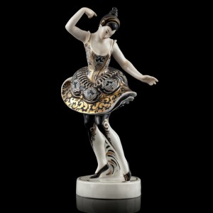 Schwarzburger Werkstätten - Japońska tancerka  ok.1915/16r.