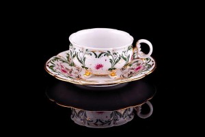 Meissen / Miśnia - Filiżanka z podstawkiem - ok.1824-1850r.