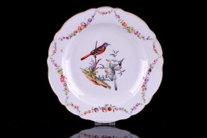 Meissen/Miśnia - Talerz wystawowy - ok.1760-1780r.